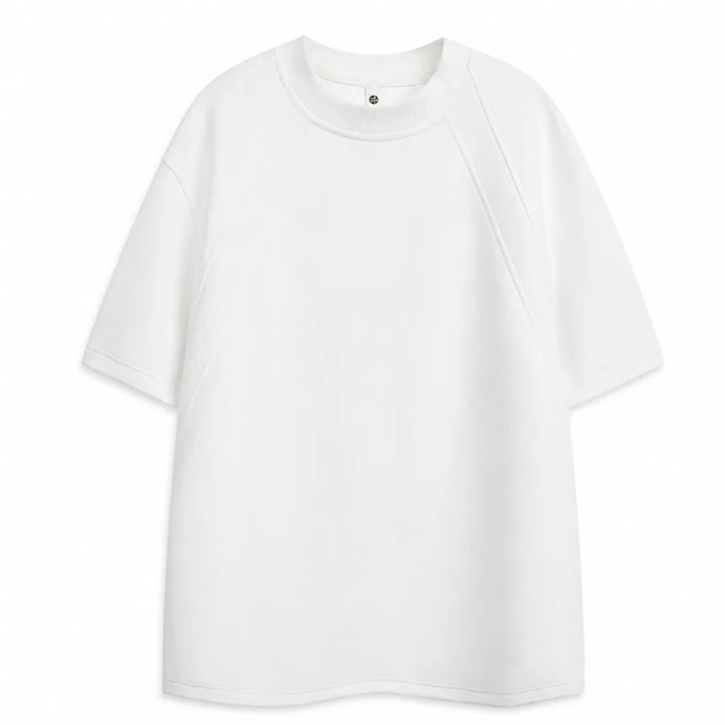 Nelson Crewneck T-Shirt - Color:White;Size:S