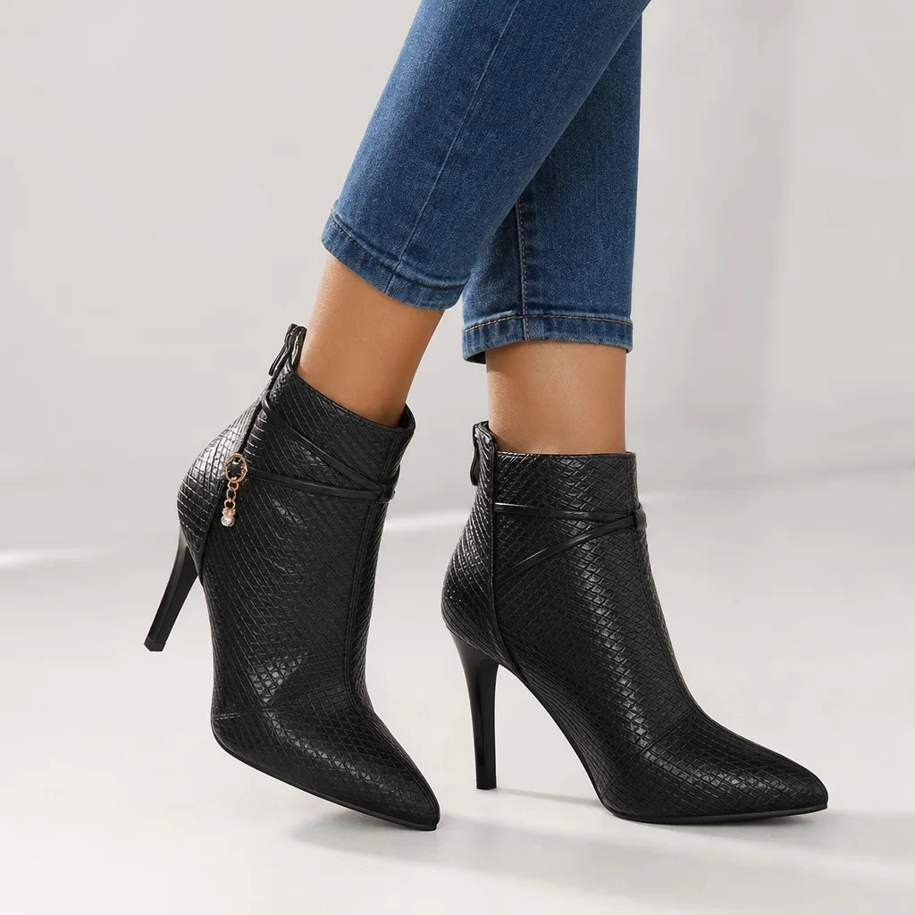 Nerissa | Women's Fall Stiletto Heels - Color:Black;Size:35