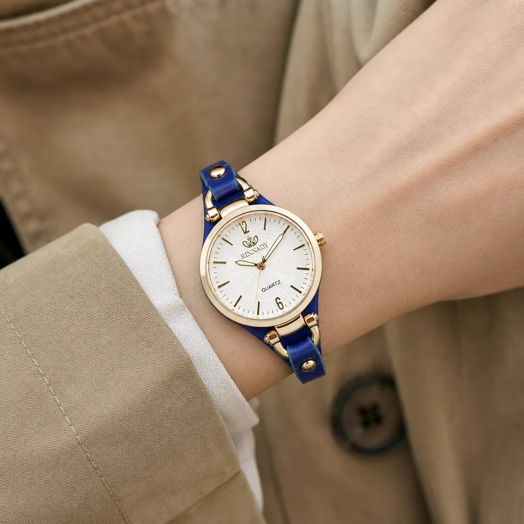 Women's Blue Haskell Slim Quartz Watch