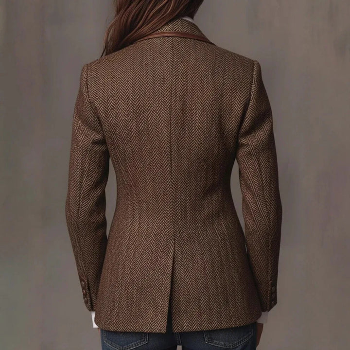 Women's Neve | Women's Herringbone Vintage Blazer