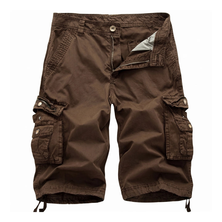 Nicolas Cargo Shorts - Color:Brown;Size:30