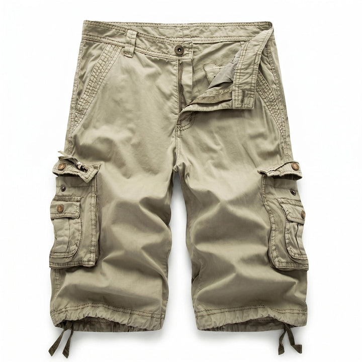 Nicolas Cargo Shorts - Color:Khaki;Size:30