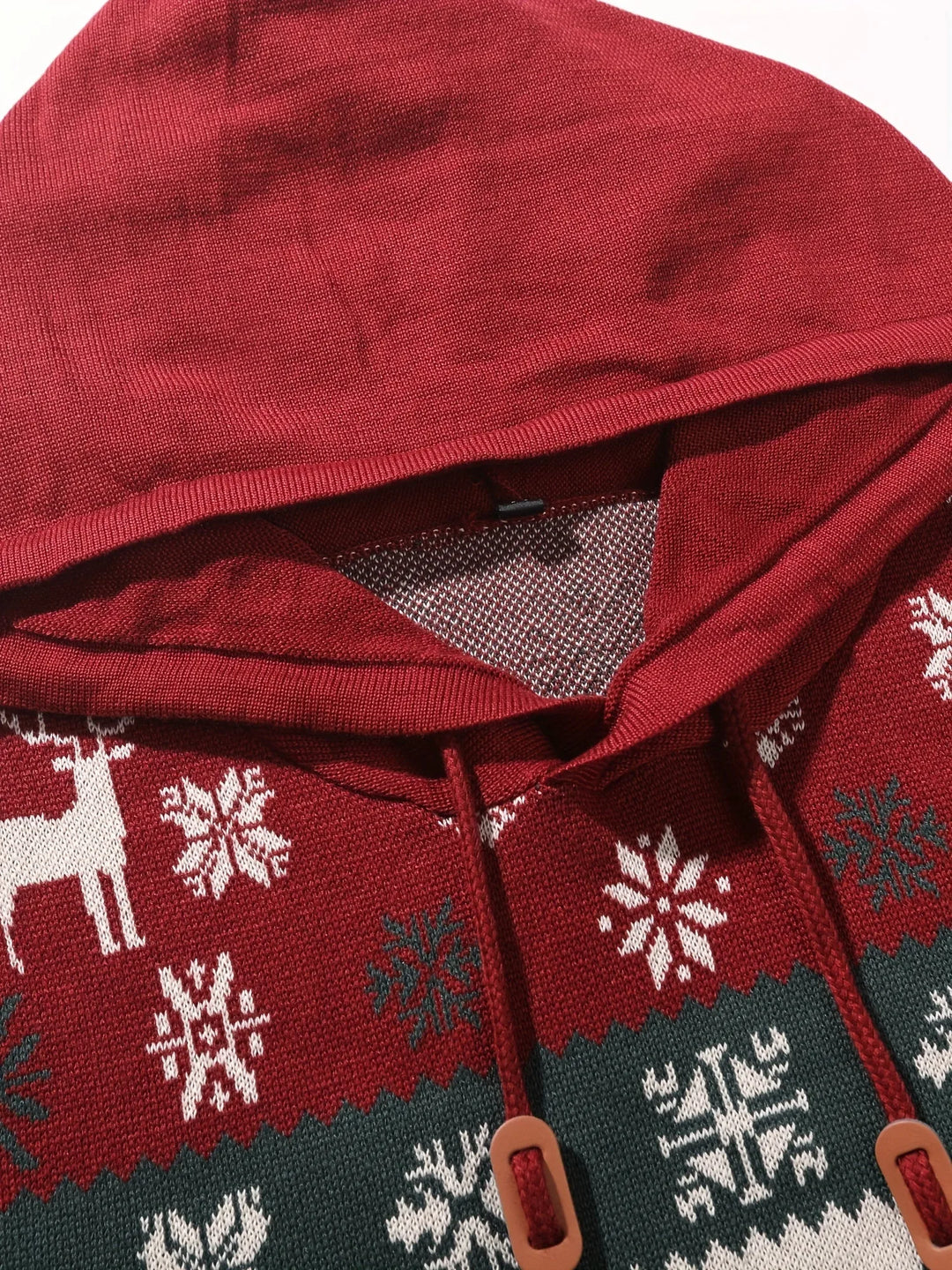 Men's Christmas Hoodie Sweater green red4.jpg