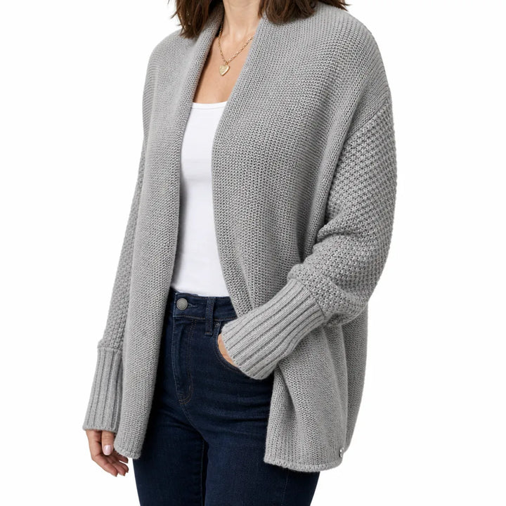 Women's Gray Warner Batwing Cardigan