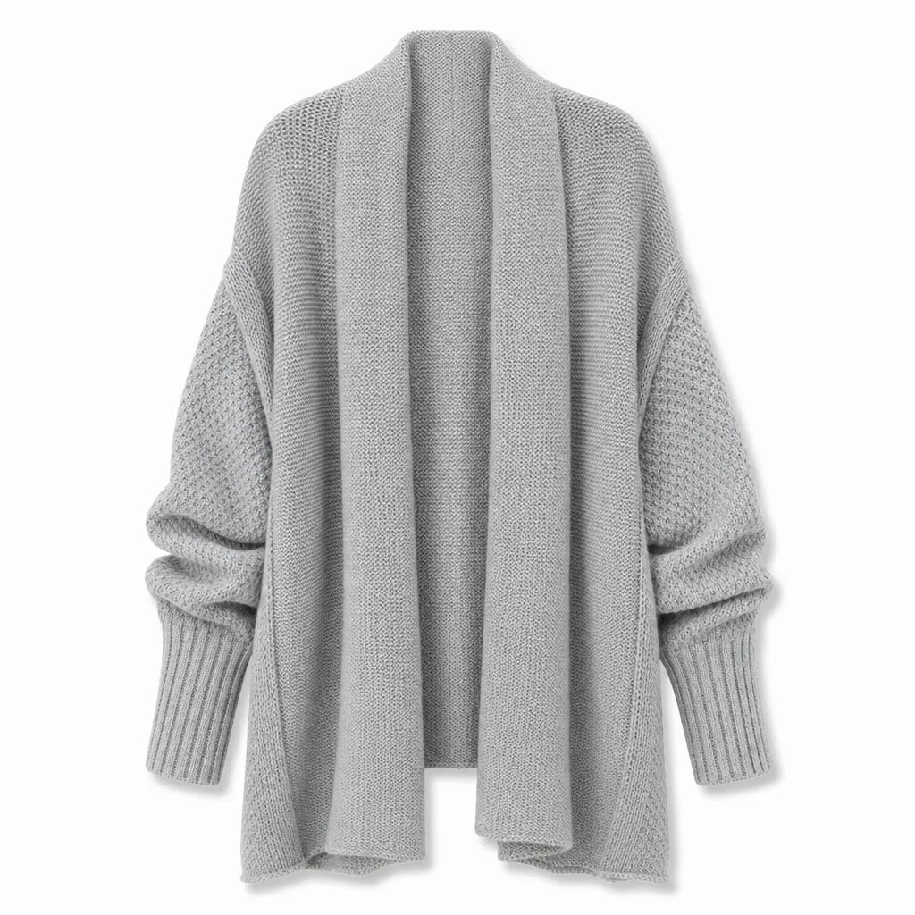 Women's Gray Warner Batwing Cardigan