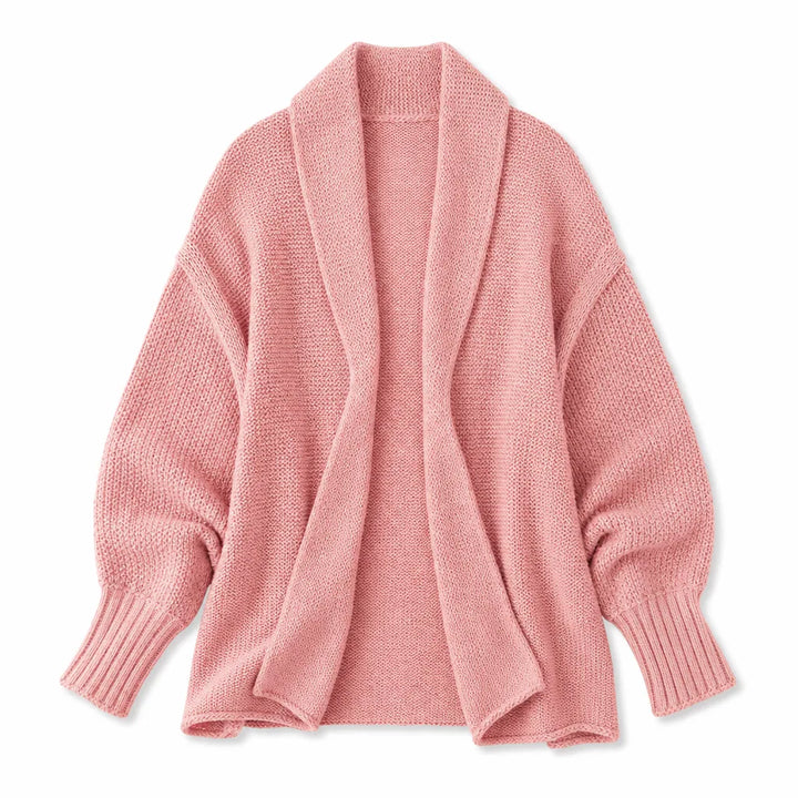Women's Pink Warner Batwing Cardigan