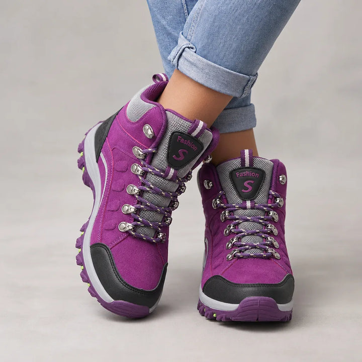 Nola Hiking Shoes - Color:Purple;Size:35