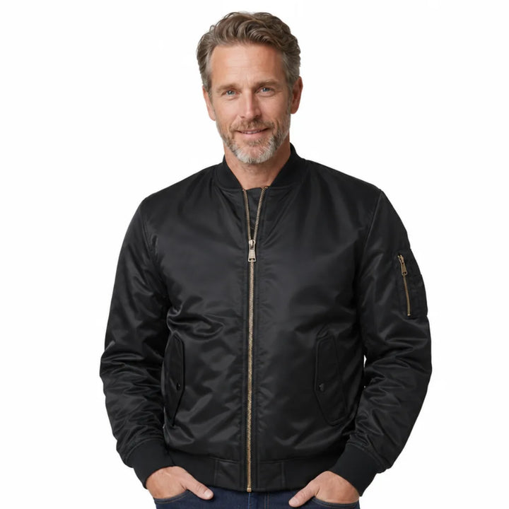 Men's Carmen Stand Collar Bomber Jacket