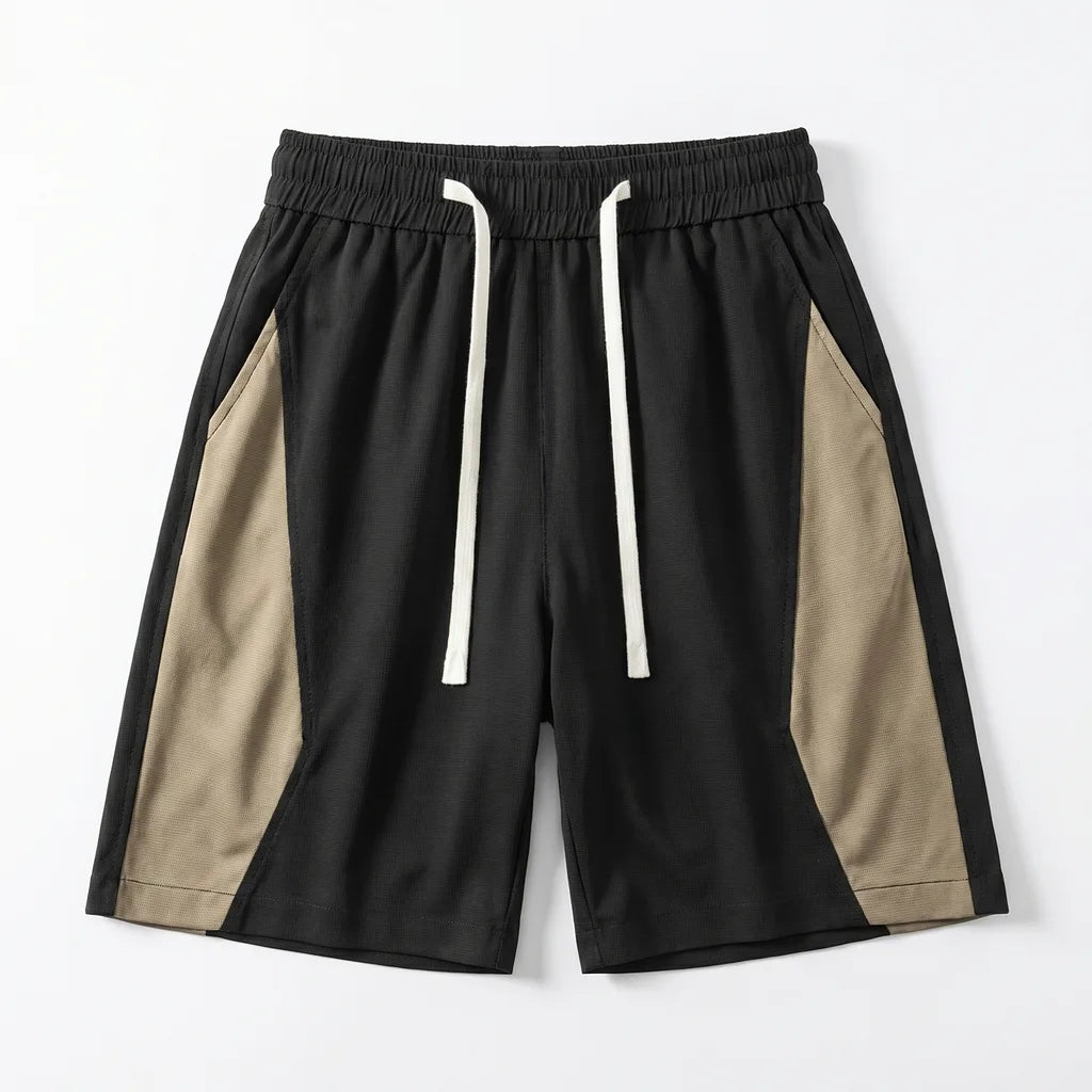 Norris Straight Leg Shorts - Color:Black;Size:S