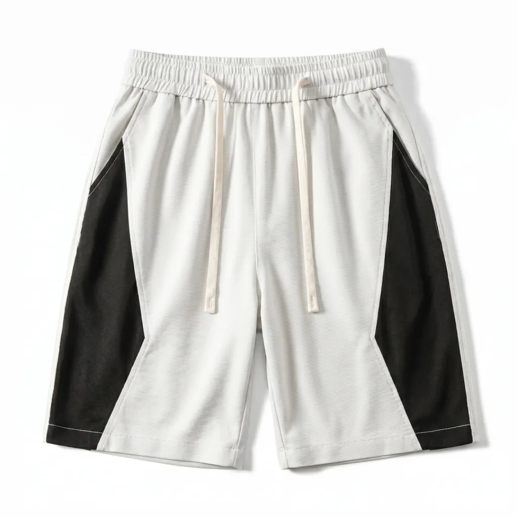 Norris Straight Leg Shorts - Color:Off White;Size:S