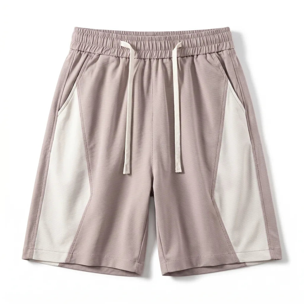 Norris Straight Leg Shorts - Color:Raspberry Pink;Size:S