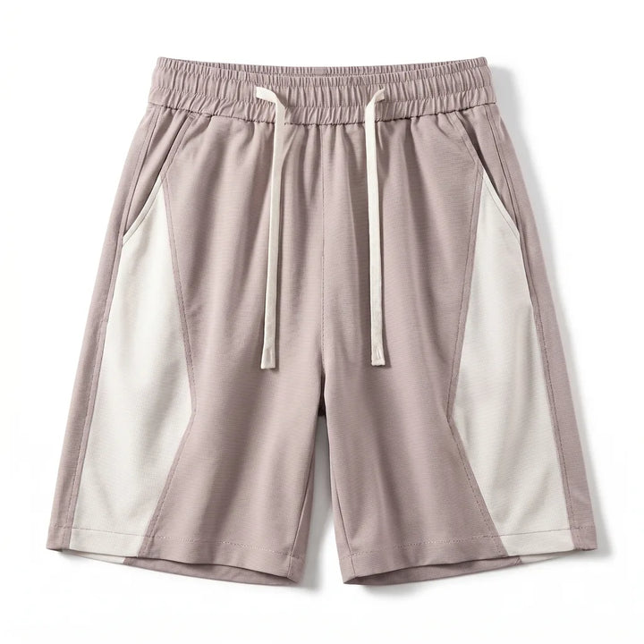 Norris Straight Leg Shorts - Color:Raspberry Pink;Size:S