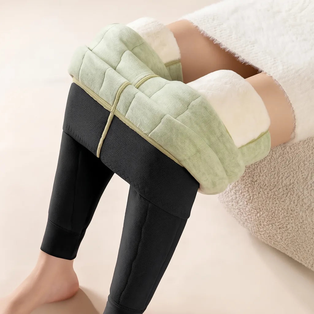 Nyah Quilted Wool Pants - Color:Black;Size:M