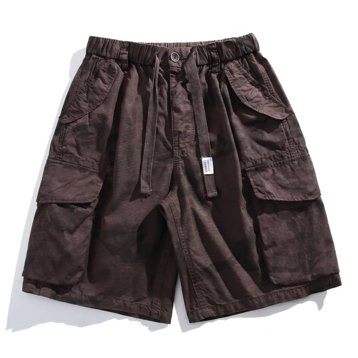 Omer Cargo Shorts - Color:Burgundy;Size:S