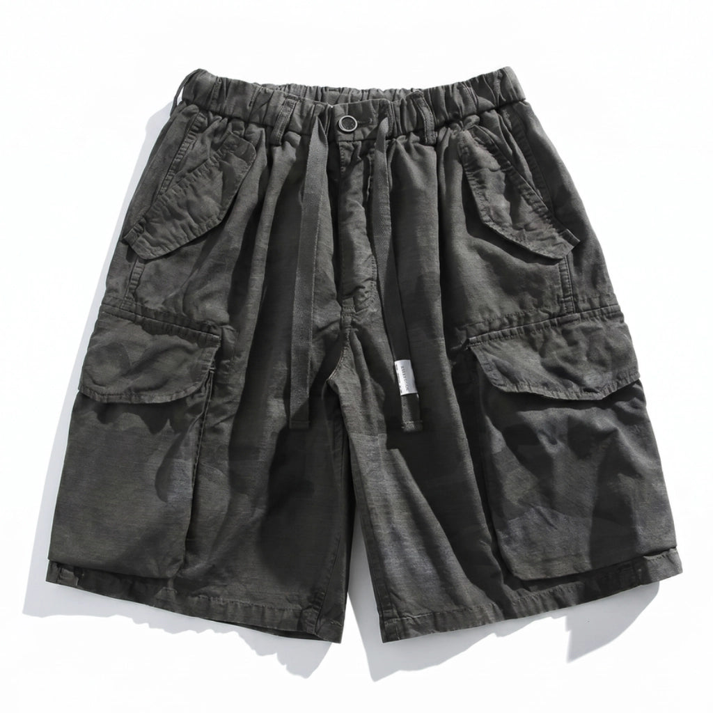 Omer Cargo Shorts - Color:Dark Gray;Size:S