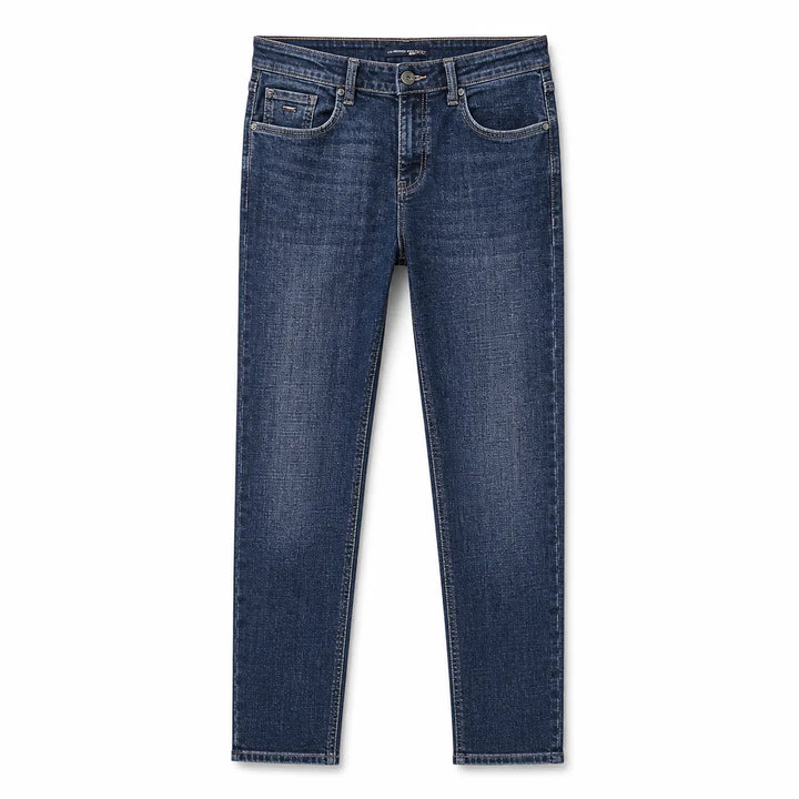Omer Straight Jeans - Color:Blue Gray;Size:29