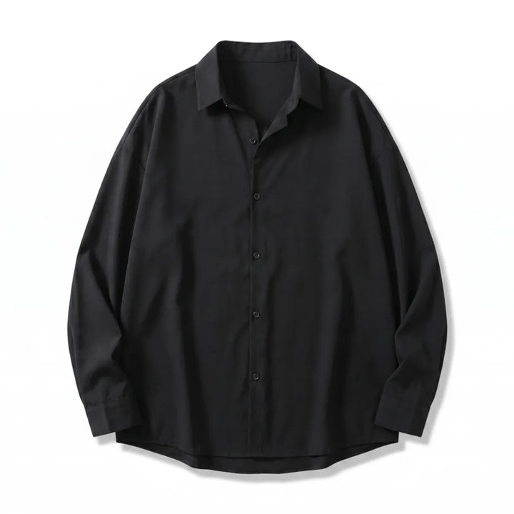 Owen Button-Up Shirt - Color:Black;Size:S