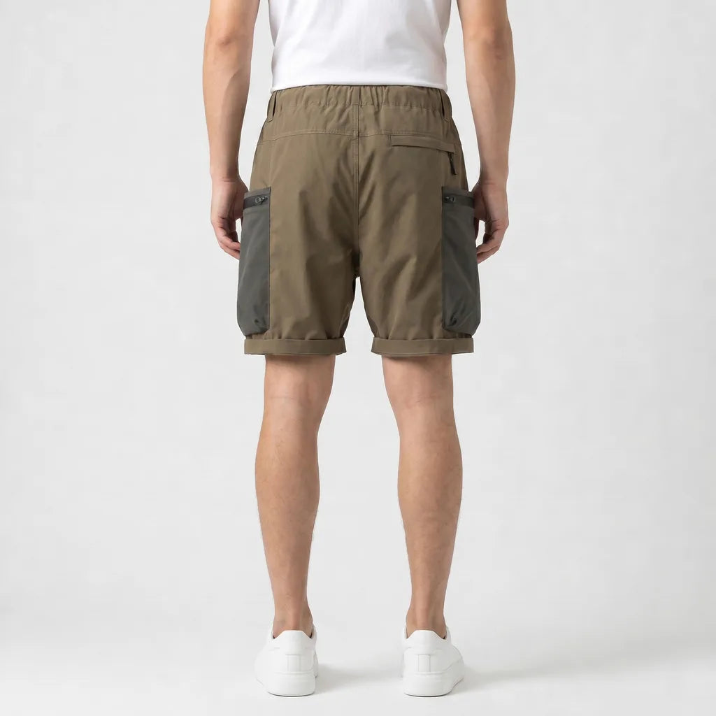 Green Posy Quick-Dry Cargo Shorts 3