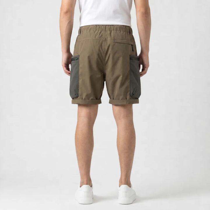 Green Posy Quick-Dry Cargo Shorts 3