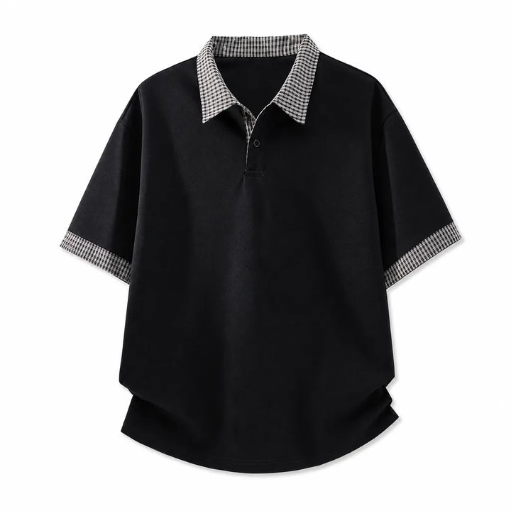 Owen Polo Shirt - Color:Black;Size:S