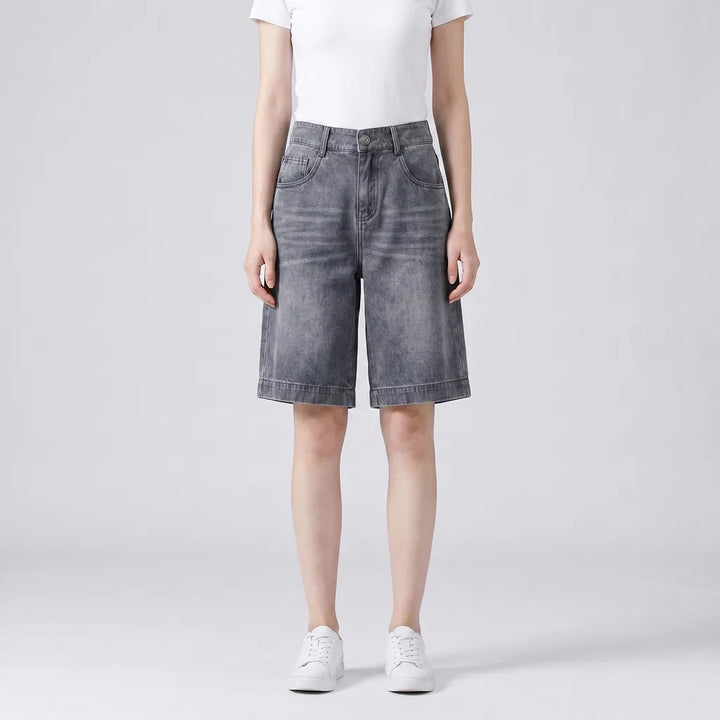 Women's LM5323 Liliana Cotton Denim Shorts