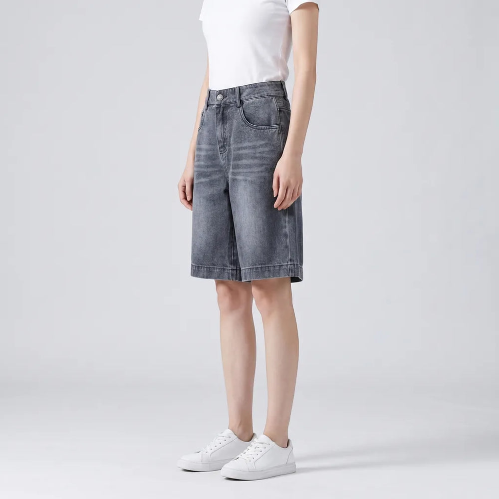 Women's LM5323 Liliana Cotton Denim Shorts