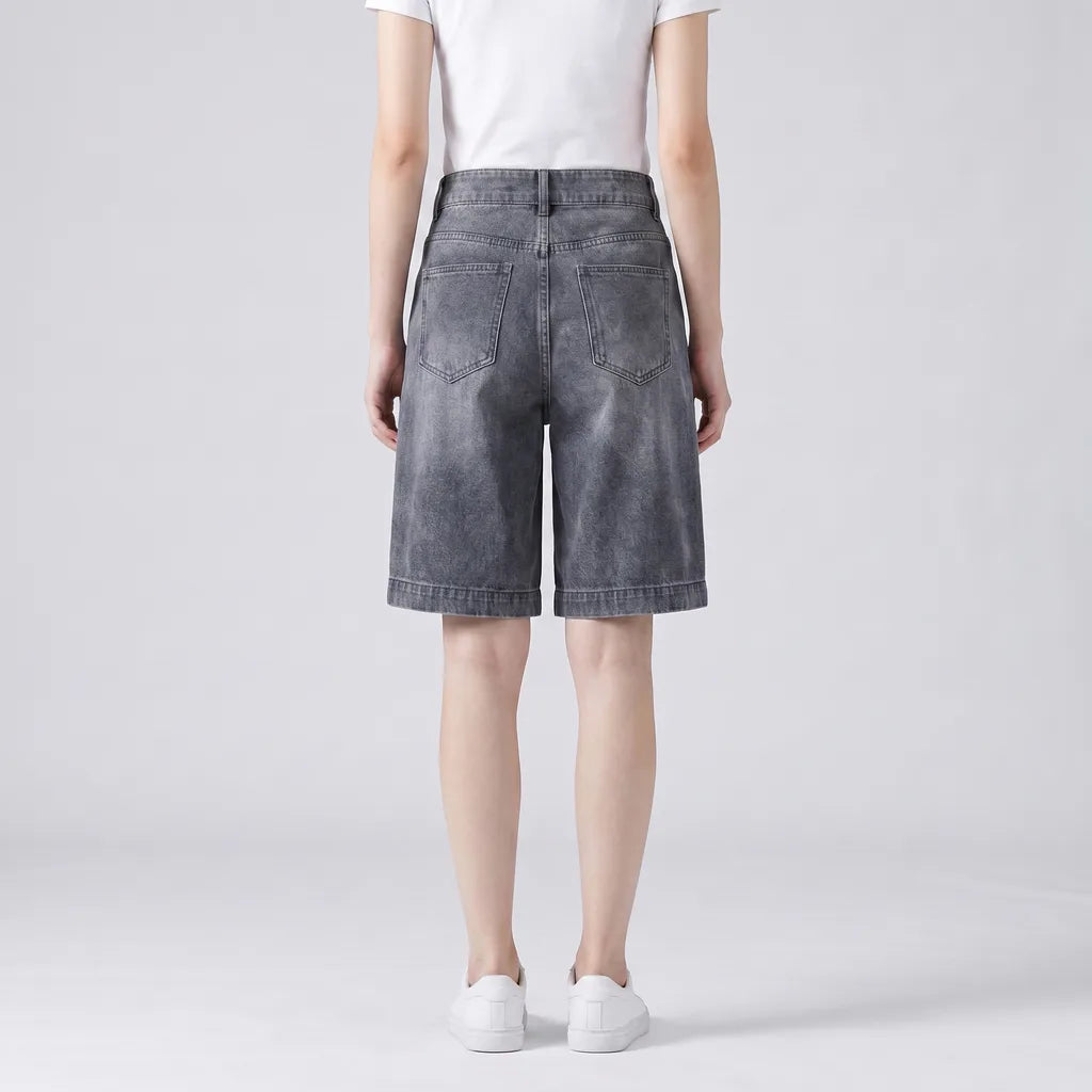 Women's LM5323 Liliana Cotton Denim Shorts