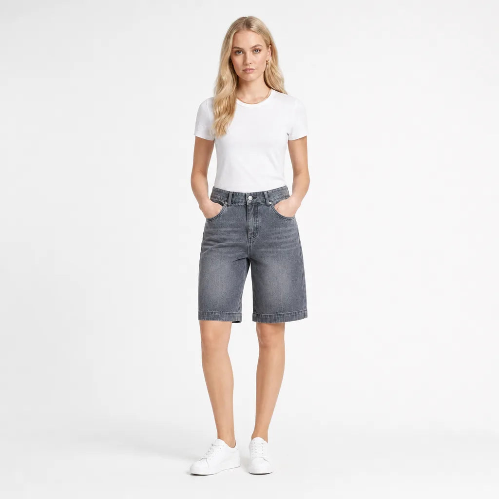 Women's Liliana Cotton Denim Shorts
