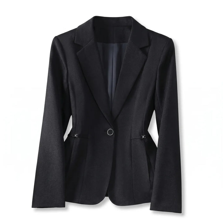 Pauline Fitted Blazer - Color:Black;Size:XS