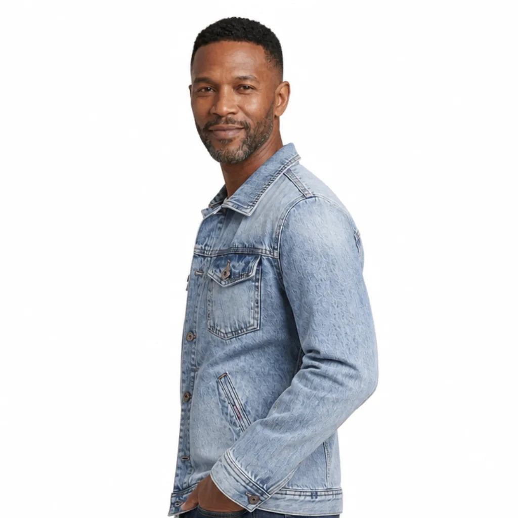 Men's Poppy Cotton Denim Jacket