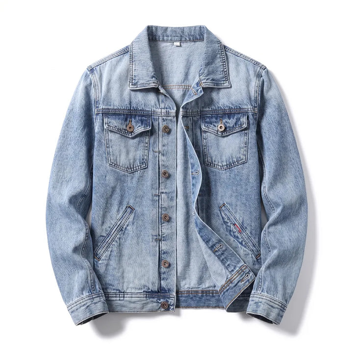 Pedro Denim Jacket - Color:Light Blue;Size:S