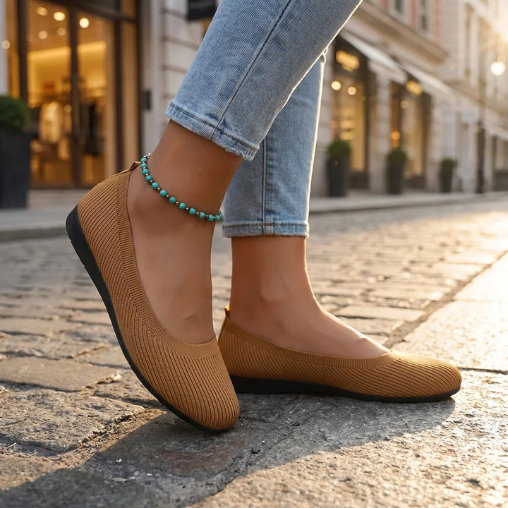 Women's Brown Thomas Knit Flats