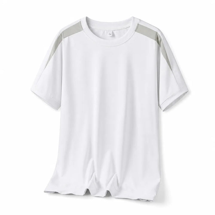 Philip Essential Striped Tee - Color:White;Size:S