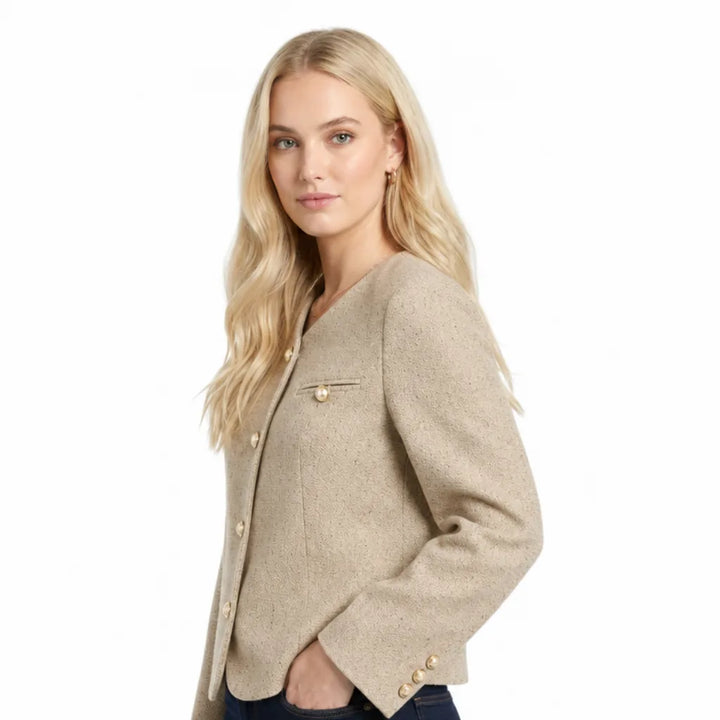 Women's Portia Cropped Sleeveless Jacket