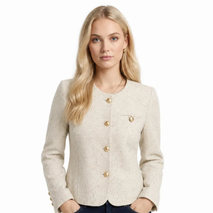 Women's Portia Cropped Sleeveless Jacket