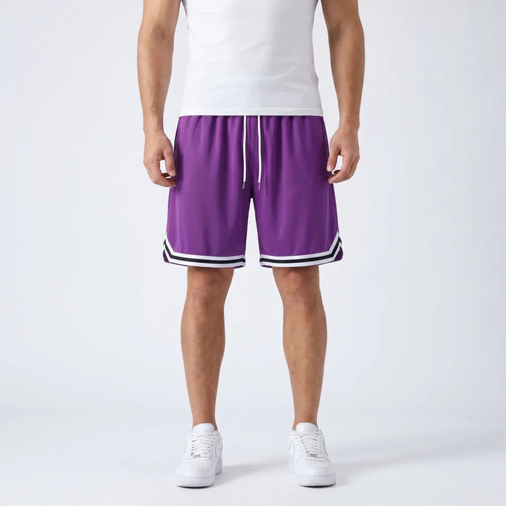 Purple Eisley Quick-Dry Basketball Shorts 2