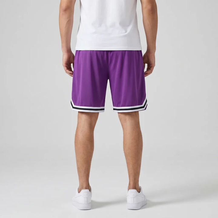 Purple Eisley Quick-Dry Basketball Shorts 3