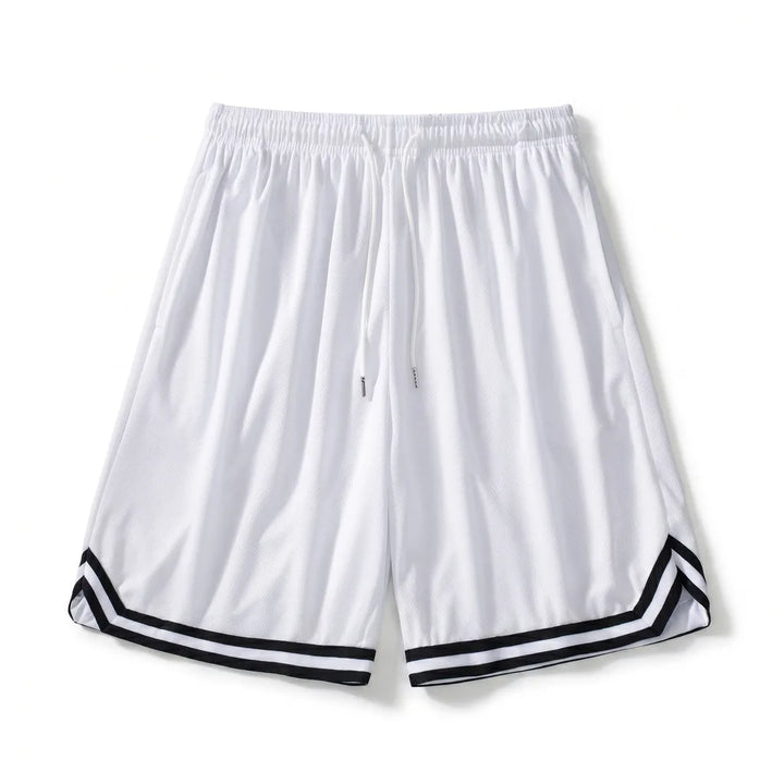 Preston Basketball Shorts - Color:White;Size:S