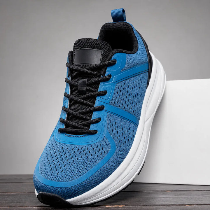 Men's Blue Eastwood Wide-Fit Running Sneakers
