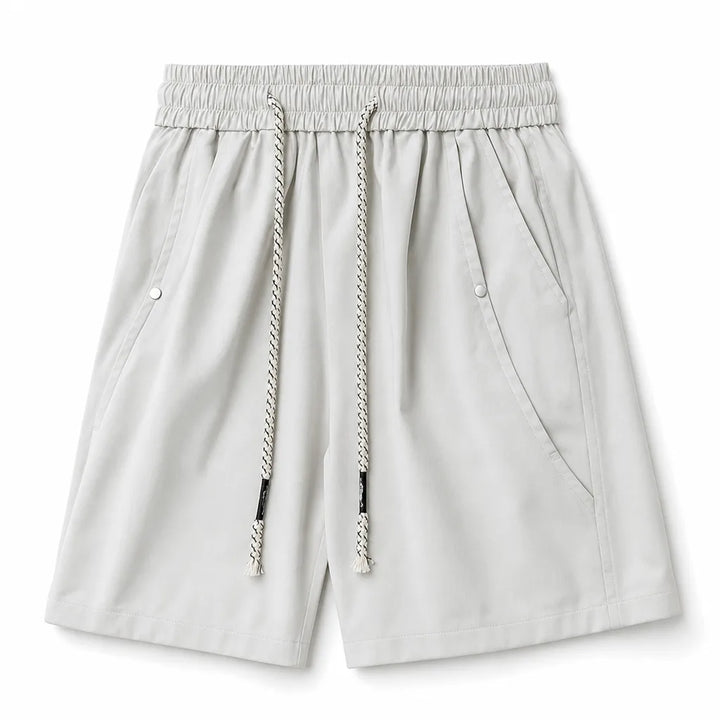 Raymond Studded Cargo Shorts - Color:Beige;Size:M