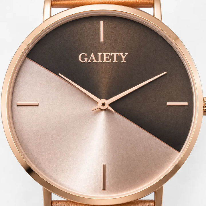 Women's Brown Wyeth Colorblock Quartz Watch