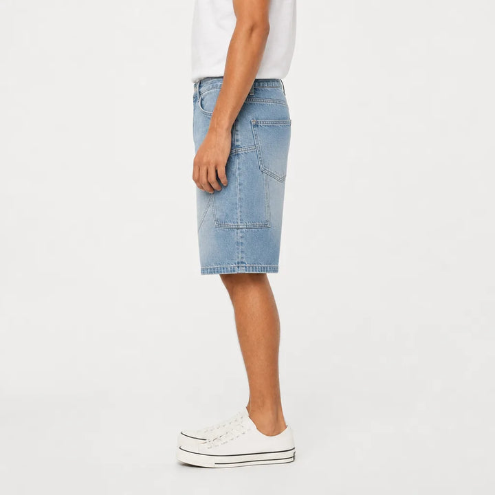 Men's Blue Renfrew Cotton Denim Shorts