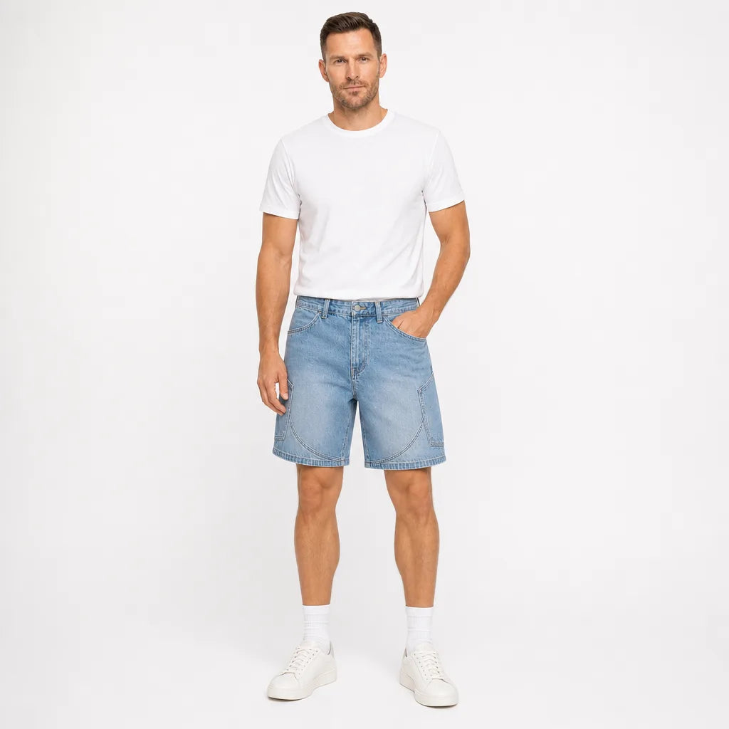 Men's Blue Renfrew Denim Shorts