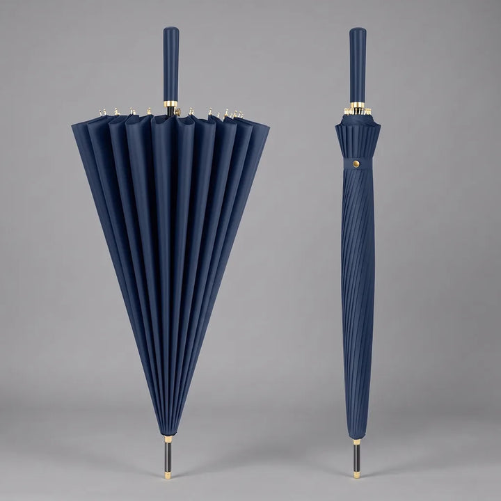 Renshaw | Large Outdoor Umbrella - Color:Navy