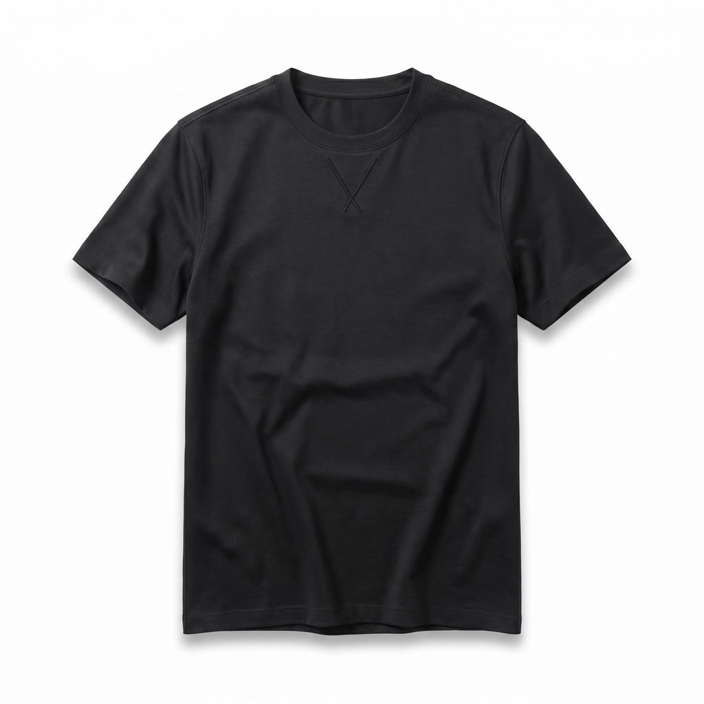 Rhys Crossline Tee - Color:Black;Size:S
