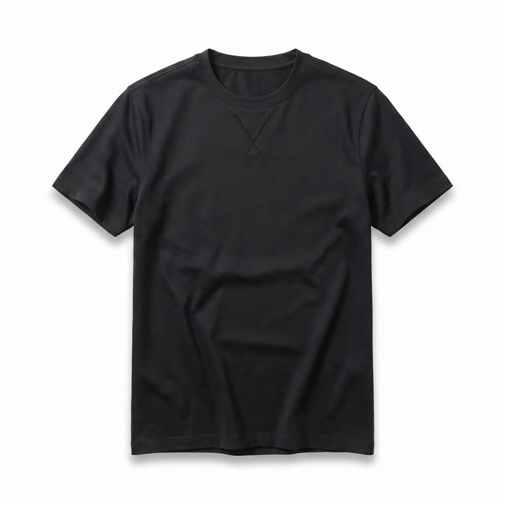 Rhys Crossline Tee - Color:Black;Size:S