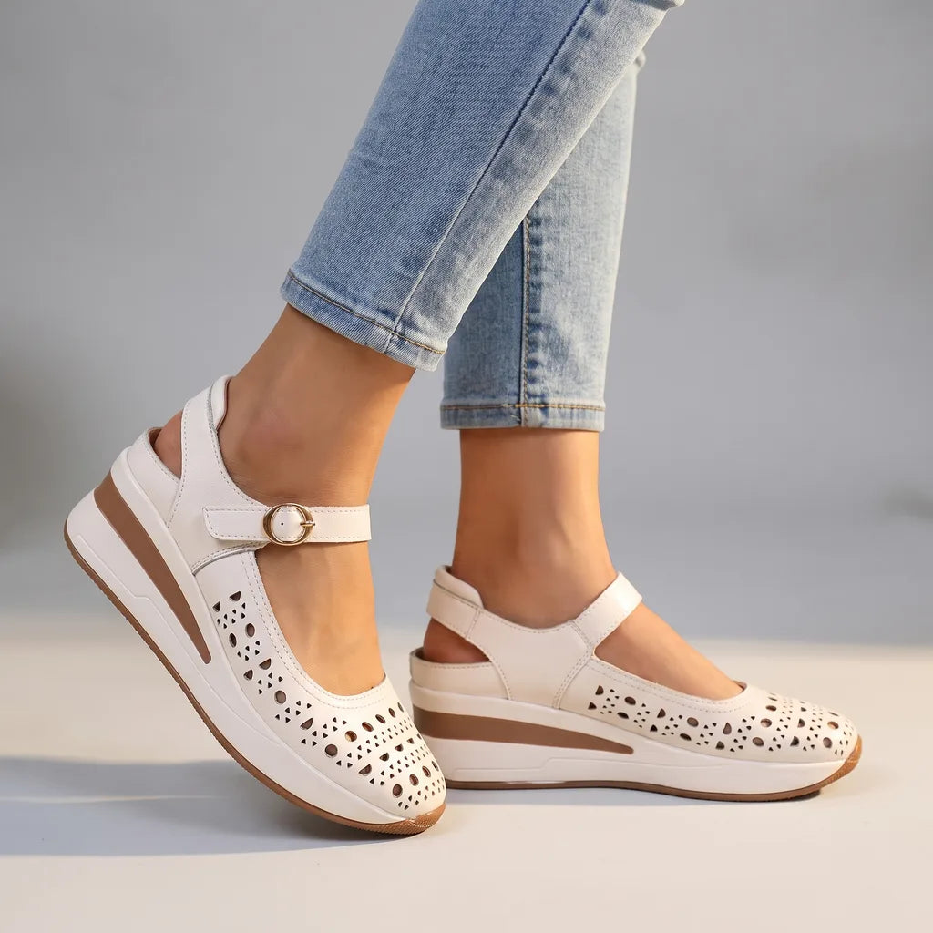 Ridley Orthopedic Sandals - Color:White;Size:35