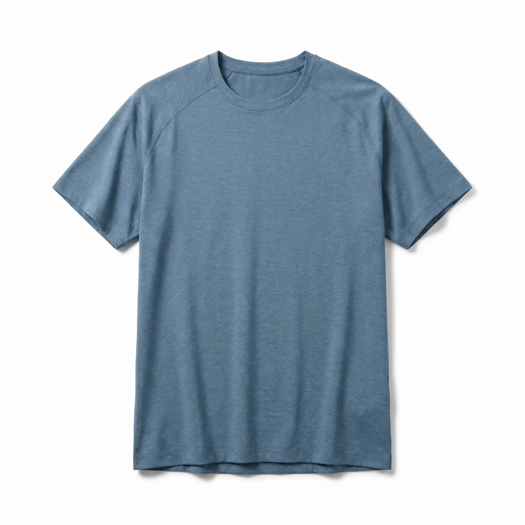 Robin Soft Knit Tee - Color:Light Blue;Size:M