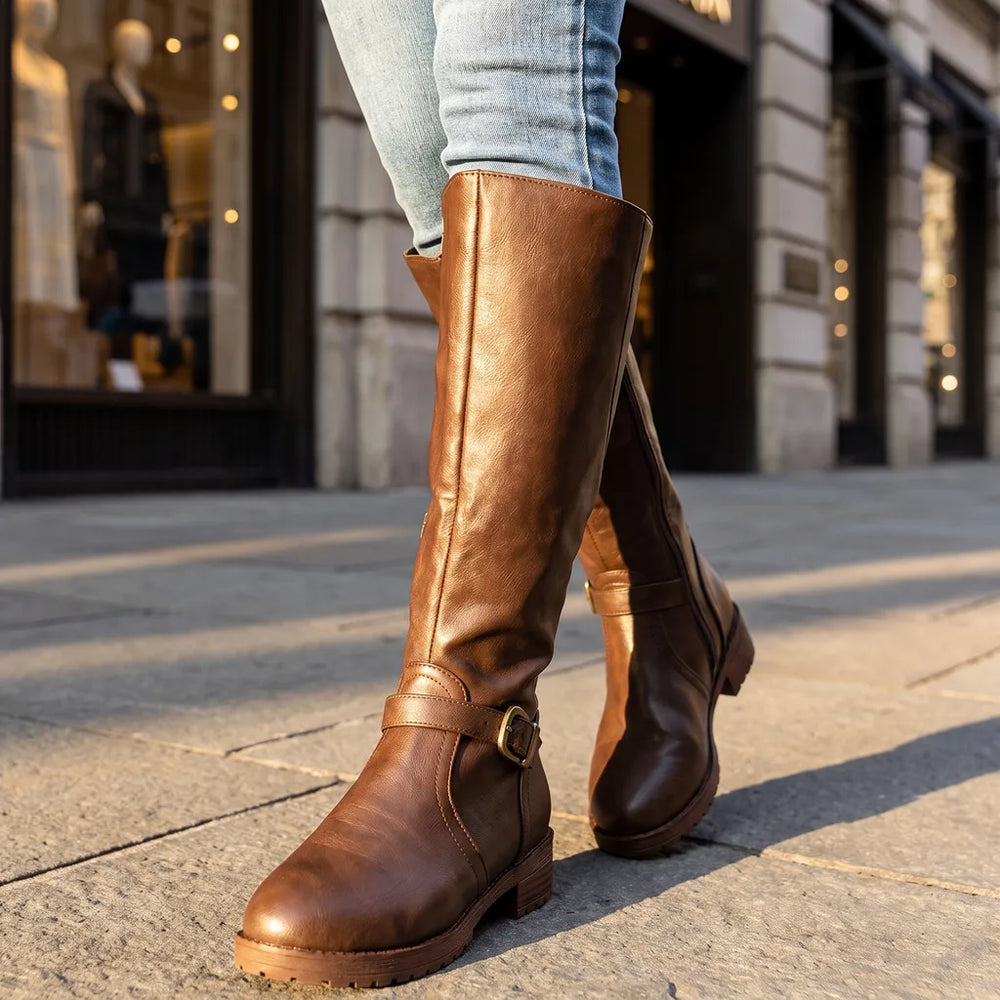 Women's Brown Rosalind | Fall Mid Ankle Boots