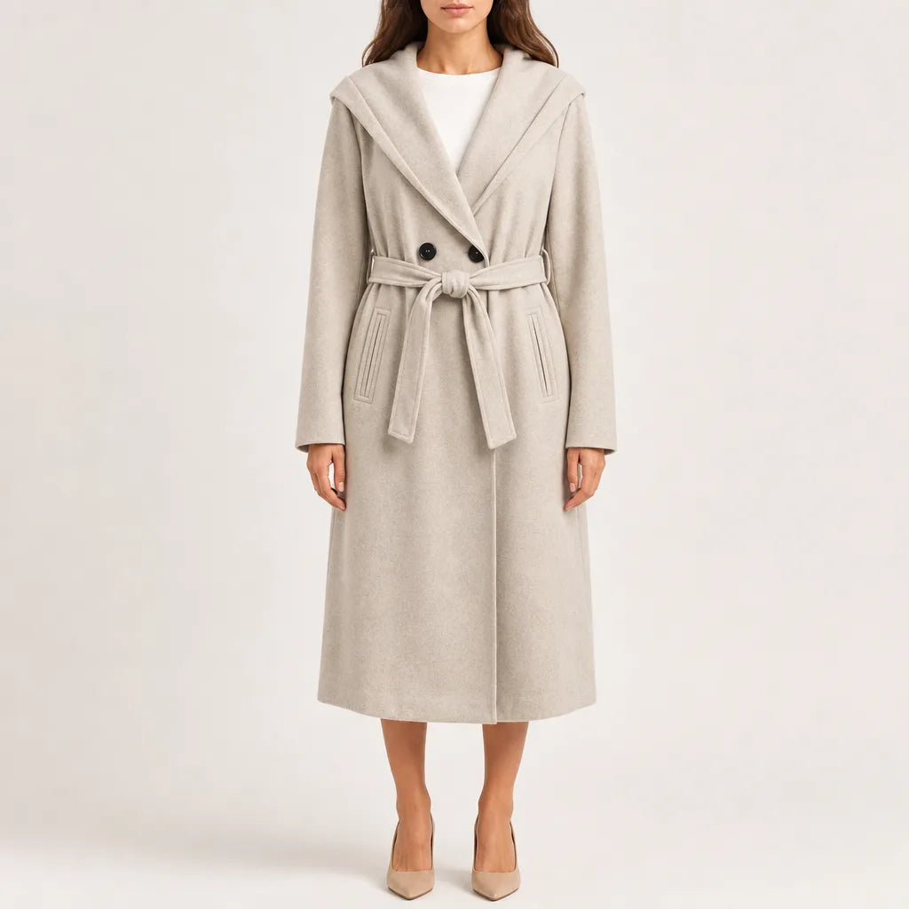 Women's Beige Rosanna | Women's Short Cropped Trench Coat